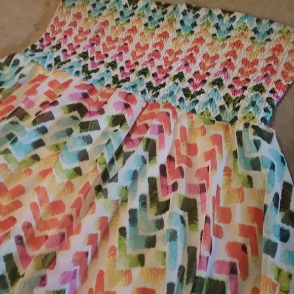 I.Q. Authentic Brand Dresses & Skirts - Beautiful Hi Low Strapless Dress sz 3X